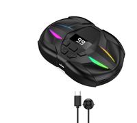 Elnwnnkc Tapper dello Schermo Multifunzionale con Controllo della velocità A 199 Livelli E Tecnologia dei Sensori Luce Dinamica Adatta per Dispositivi Mobili Tapper del Telefono velocità