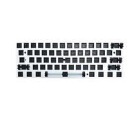 Elnwnnkc Tastiera meccanica Raven61 a 61 con controller a 32 bit e trigger avanzato per giocatori Tastiere metalliche con filo Tastiera meccanica