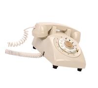 Elnwnnkc Telefono con quadranti rotanti con registratore per catturare momenti speciali, libro degli ospiti, libro dei messaggi uditivi, registratore telefonico retrò