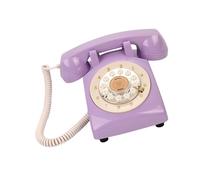 Elnwnnkc Telefono con quadranti rotanti con registratore per catturare momenti speciali, libro degli ospiti, libro dei messaggi uditivi, registratore telefonico retrò