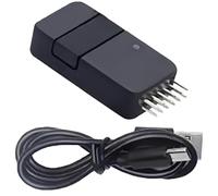 Elnwnnkc USB SLogic 4 in 1 con , Nero SENZA ACCESSORI | Strumento di debug USB 4 in 1, analisi completa dei dati per ingegneri e sviluppatori di dispositivi elettronici