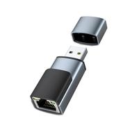 Elnwnnkc Veloce 100/1000Mbps USB a RJ45 Convertitore Adattatore di Rete con Filo con Luce LED per Laptop Desktop Adattatore USB a Ethernet