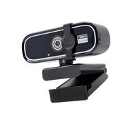 Elnwnnkc Webcam trasportabile con protezione della privacy e sicurezza del treppiede staccabile, soppressione pickup, compatibile con più disposizioni operative, webcam ad angolo ampio con costruito