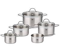 ELO 42505 Top Collection pentole 5 Pezzi, Acciaio Inossidabile, Argento, 52 x 27 x 25 cm