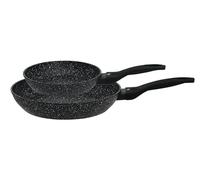 ELO Granit Passion - Set di 2 padelle, colore: Nero