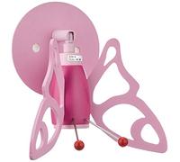 Elobra bambini del punto della lampada farfalla applique da parete della scuola materna in legno, rosa 122.815