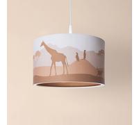 Elobra Lampada a sospensione 25/40 Scandi Savanne, Ø 38 cm, arancione, E27 Elobra