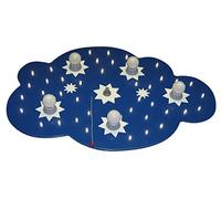 Elobra Lampada da soffitto E14, Blu Scuro