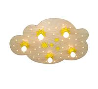 Elobra Lampada da soffitto E14, Buche Natur