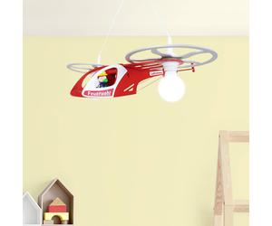 Elobra Lampada elicottero Fred per la stanza dei bambini Elobra