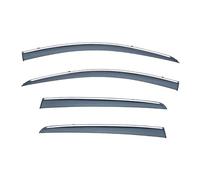 ELODEK Deflettori d'Aria Antiturbo per Matiz Classic MK2-M200-M250 2005 2006 2007 2008, Anteriori Posteriori Finestrino Laterale Visiera Anti Fumè Parapioggia Esterni