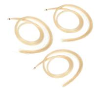 ELODEK Kit Accessori per Violino 3 Pezzi di Crine di Arco per Violino, Crine di Cavallo di Ricambio per Violoncello Viola, Accessori per Violino Strumento