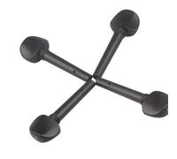 ELODEK Kit Accessori per Violino 4 Pezzi di Accessori per Strumenti Fine Tune Peg Peg Reamer Peg per Accordatura in Legno Piccolo Violino (Color : 6.5X2.3X0.6cm)