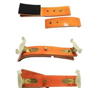 ELODEK Kit Accessori per Violino Poggiaspalla Universale per Violino in Legno Spallina Regolabile per Accessorio per Violino 1/4 1/2 3/4 4/4 (Color : Split 4/4)