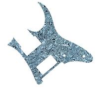 ELODEK Parti di Chitarra Elettrica Parti per Chitarra elettrica per battipenna per Chitarra for for RG HH Humbucker Pickup Scratch Plate Battipenna per Chitarra Elettrica (Color : 15)