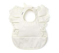 Elodie Details Bavaglino Impermeabile per Bimbo e Bimba Design Scandinavo - Vanilla White, Bianco