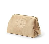 Elodie Details Beauty Case/Borsa da Viaggio Zip&Go in Tela di Cotone Ampia Apertura (Alcantara)