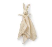 Elodie Details Copertina Doudou Neonato Blinkie - Mussola Cotone Organico Extra Morbido, Certificata Oeko-Tex - Coperta Coccole per Neonati - Regalo Nascita Bambino e Bambina - 0+ Mesi - Oat White