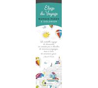 Eloge du Voyage: Marque-pages à colorier