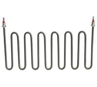 Eloma Radiatore per bancone caldo, 2000 W, 230 V, lunghezza 215 mm, larghezza 415 mm, connettore piatto 6,3 mm, fissaggio a 2 fori, M14 x 1,5