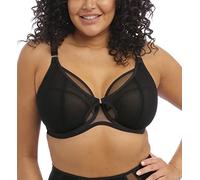 Elomi Kintai Underwire Plunge Bra Reggiseno con Scollatura a V, Nero, 7F Donna