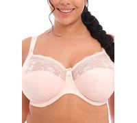 Elomi Morgan Banded Comfort & Support. Three-Section Cup, Side Frame, Stretch Lace. Solid Color Bra DD+ Bras Reggiseno Altamente Coprente, Opaque, Rosa-Rosa Balletto, 5F Donna