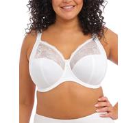 Elomi Morgan Stretch Lace Banded Underwire Bra (4111),40K,White