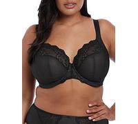Elomi - Reggiseno Charley da Donna, Scollato, in Pizzo, Elasticizzato, con Ferretto - Nero - 5GG