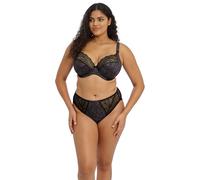 Elomi Reggiseno da Donna con Ferretto in Pizzo Elasticizzato Lucie Plus Size, Nero, 38JJ