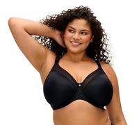 ELOMI Reggiseno Modellato da Donna Smooth Underwire, Nero, 38FF