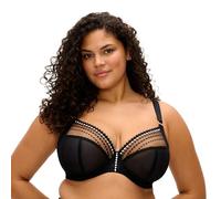 Elomi - Reggiseno modello Matilda da donna, sfoderato, con ferretto e gancio a J. - Nero -