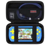 Elonbo Custodia Compatibile con Beijue 16 Bit Giochi in Mano per Bambini Adulti, Classic Retro Video Games Travel Storage Bag, Portable Electronic Game Player Organizer Holder, Nero