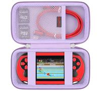 Elonbo Custodia compatibile con TaddToy 16 Bit Console di gioco portatile per bambini adulti, Classic Retro Video Games Borsa di custodia da viaggio, Portable Electronic Game Player Holder, Viola
