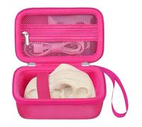 Elonbo Custodia da trasporto per Bitzee Jurassic World Giocattolo interattivo a forma di dinosauro, Bitzee Animale domestico digitale Giocattolo virtuale interattivo Borsa da viaggio rigida, Lampone