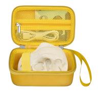 Elonbo Custodia da trasporto per Bitzee Jurassic World Giocattolo interattivo a forma di dinosauro, Bitzee Animale domestico digitale Giocattolo virtuale interattivo Borsa da viaggio rigida, Giallo