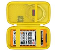 Elonbo Custodia da trasporto per multimetro digitale Fluke 101 Basic, Fluke 106/107 portatile portatile attrezzatura da viaggio porta strumenti, tasca a rete adatta per cavi di prova, connettore spina