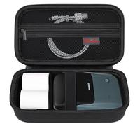 Elonbo Custodia per B1 Label Maker Machine, Borsa da viaggio portatile mini wireless Bluetooth stampante per etichette, Nero