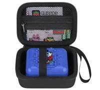 Elonbo Custodia per Bitzee Digital Pet Interactive Giocattolo Virtuale, Animali Elettronici Giocattoli per Bambini Travel Storage Cover Organizer Holder, Tasca Mesh si adatta alle batterie. Nero