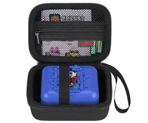 Elonbo Custodia per Bitzee Digital Pet Interactive Giocattolo Virtuale, Animali Elettronici Giocattoli per Bambini Travel Storage Cover Organizer Holder, Tasca Mesh si adatta alle batterie. Nero