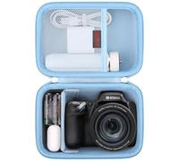 Elonbo custodia per fotocamera digitale KODAK PIXPRO AZ528 / AZ255 / AZ405 / AZ425 / AZ401, Kodak PIXPRO Astro Zoom Vlogging Camera Hard Travel Storage Bag, Blu
