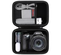 Elonbo custodia per fotocamera digitale KODAK PIXPRO AZ528 / AZ255 / AZ405 / AZ425 / AZ401, Kodak PIXPRO Astro Zoom Vlogging Camera Hard Travel Storage Bag, Nero