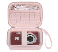 Elonbo Custodia per fotocamera digitale Kodak PIXPRO FZ55/FZ53/FZ45/FZ43 da 16 MP, Z-Pink, Organizer per borse