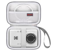 Elonbo Custodia per Fotocamera per KODAK PIXPRO FZ55 / FZ53 / FZ45 / FZ43 16MP Fotocamera Digitale, Vlogg Custodia per Fotocamera Trave Bag, Borsa a Rete Adatta Alle Batterie, Cavo, Grigio