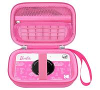 Elonbo Custodia per fotocamera per KODAK Printomatic Digital Instant Print Camera, Portable Bluetooth Photo Printer Portable Borsa, Borsa a rete adatta Zink Photo Paper, Scheda MicroSD, Rosa