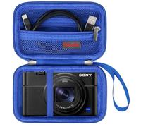 Elonbo Custodia per fotocamera Sony RX100 VII/ VI/ V/ IV/ III, blu