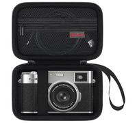Elonbo Custodia per Fujifilm X100V/X100VI/X100F/X100S, Custodia per Macchina Fotografica Digitale Compact, Borse di Archiviazione per Viaggio, Con Tasca Mesh per Cavi di Carica, Batteria, Nero