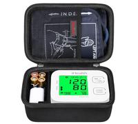 Elonbo Custodia per iHealth Track Smart Braccio di Pressione Sanguinosa Monitor, Wireless Bluetooth Bluetooth Monitor di Pressione Sanguinosa Supporto di Custodia Protettiva da Viaggio, Nero