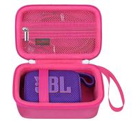 Elonbo Custodia per JBL Go 3 / JBL Go 4 Altoparlante Bluetooth portatile, Portavoce impermeabile antipolvere, Borsa protettiva da viaggio per altoparlante compatto senza fili, Raspberry