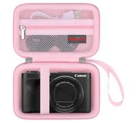 Elonbo Custodia per KODAK EKTAR H35 Half Frame/KODAK EKTAR H35N Half Frame/Kodak M35 / M38 / Ultra F9 Film Camera, Borsa di Custodia da Viaggio Della Macchina Fotografica, Rosa