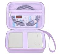 Elonbo Custodia per KODAK Mini Shot 3 Retro 4PASS 2-in-1 Fotocamera Digitale Istantanea, Borsa da Viaggio Portatile Stampante Fotografica, Supporto per Fotocamera di Stampa, Viola